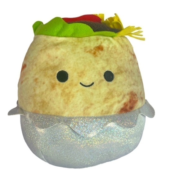 SQUISHMALLOWS - 8" Bernardo the Burrito - Preloved - Picture 1 of 4